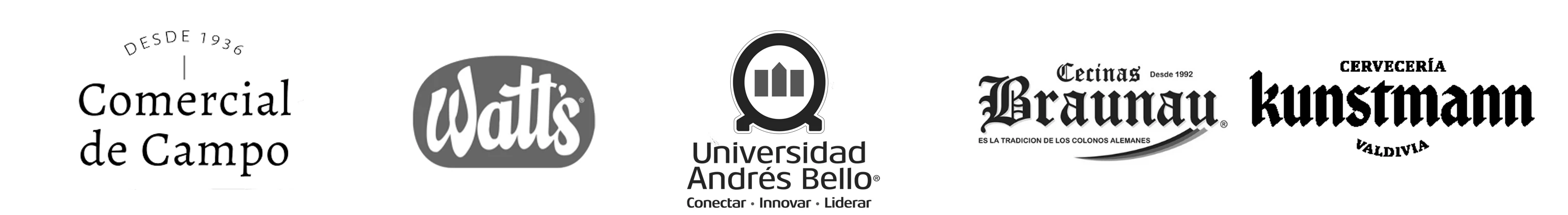 blackwhite logo comercial de campo watts universidad andres bello braunau kunstmann